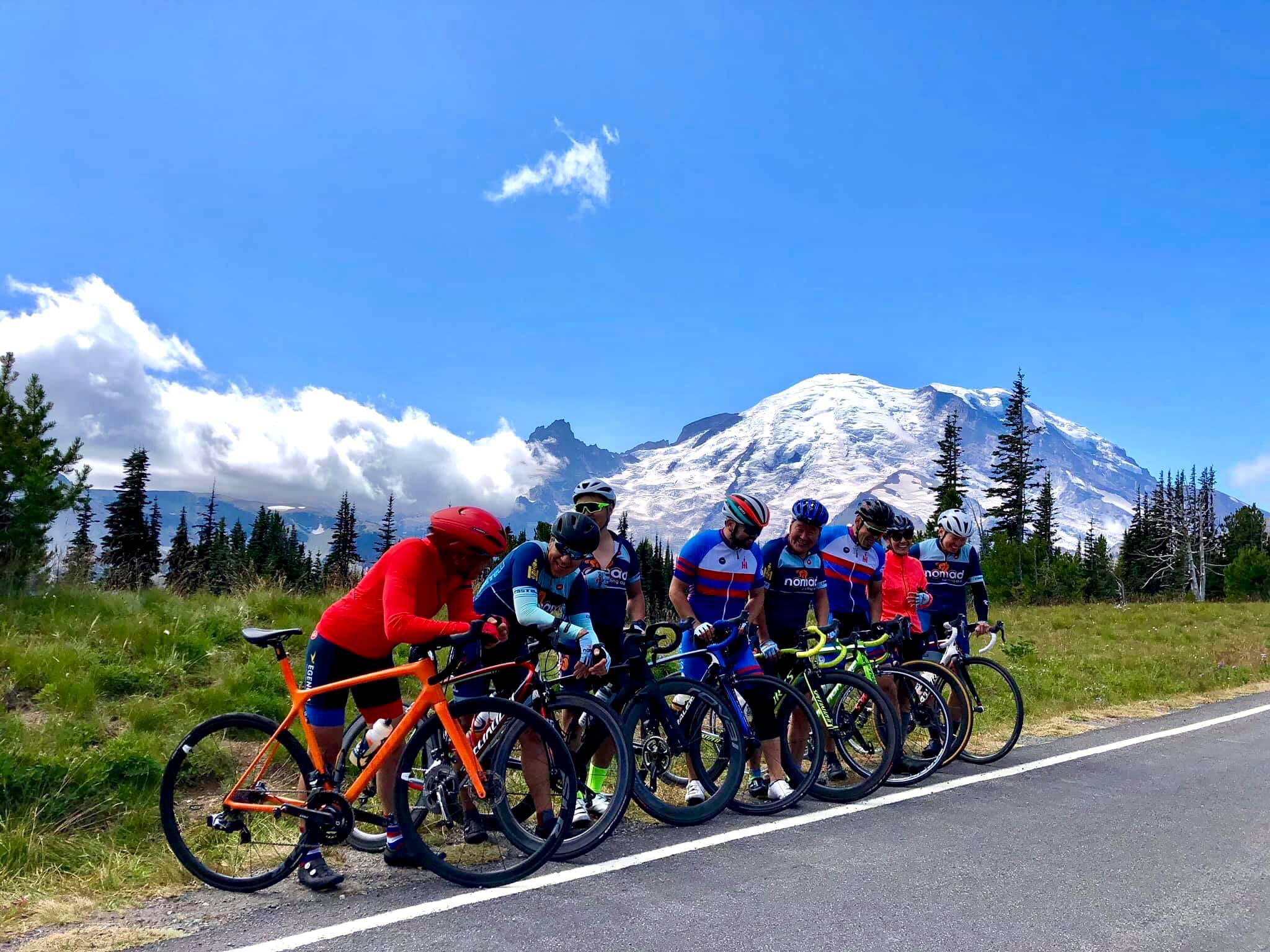 Riding in nature